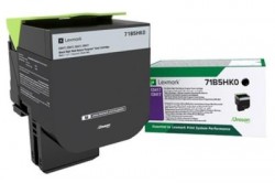 Lexmark - Lexmark CS417-71B5HK0 Siyah Orjinal Toner Yüksek Kapasiteli