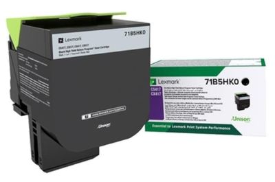 Lexmark CS417-71B5HK0 Siyah Orjinal Toner Yüksek Kapasiteli