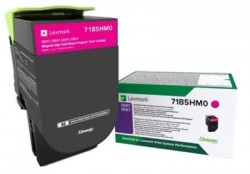 Lexmark CS417-71B5HM0 Kırmızı Orjinal Toner Yüksek Kapasiteli - Lexmark