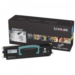 Lexmark - Lexmark E250A31E Siyah Orjinal Toner