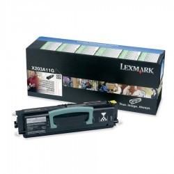 Lexmark - LEXMARK X203 (X203A11G) ORJİNAL SİYAH TONER 2500 SAYFA