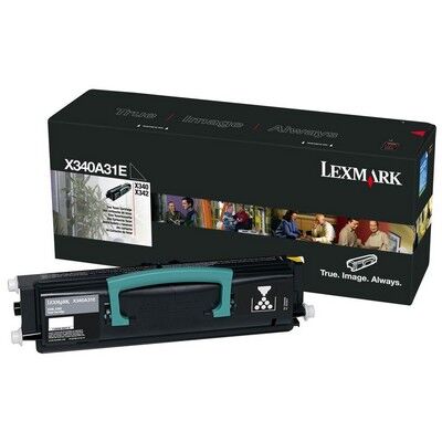 Lexmark X340A31E Siyah Orjinal Toner