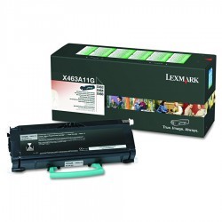 Lexmark - LEXMARK X463 (X463A11G) ORJİNAL SİYAH TONER 3500 SAYFA