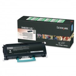 Lexmark - LEXMARK X463 (X463X11G) ORJİNAL SİYAH TONER 15000 SAYFA