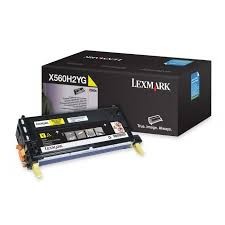 LEXMARK X560N (X560H2YG) ORJİNAL SARI TONER 10000 SAYFA - Lexmark