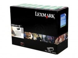 Lexmark - LEXMARK X651 (X651A11E) ORJİNAL SİYAH TONER