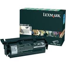 Lexmark - LEXMARK X651 (X651H11E) ORJİNAL SİYAH TONER YÜK. KAP.
