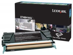 LEXMARK X746-X748 (X746H1KG) ORJİNAL SİYAH TONER 12000 SAYFA - Lexmark