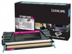 LEXMARK X748 (X748H1MG) ORJİNAL KIRMIZI TONER YÜK. KAP.