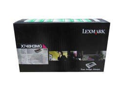 Lexmark - Lexmark X748H3MG Kırmızı Orijinal Toner