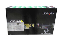 Lexmark - Lexmark X748H3YG Sarı Orijinal Toner