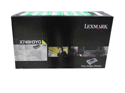 Lexmark X748H3YG Sarı Orijinal Toner - 1