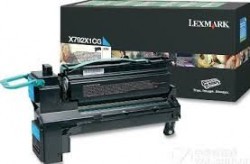 LEXMARK X792X1CG ORJİNAL MAVİ TONER YÜK. KAP. - Lexmark