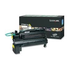 Lexmark - LEXMARK X792 (X792X1YG) ORJİNAL SARI TONER