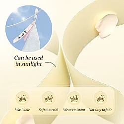 Niimbot 14mm x 5.1m Gold Ribbon + Beyaz Kurdele (B18/N1) - 3