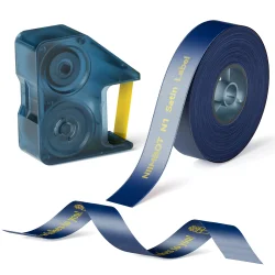 Niimbot 14mm x 5.1m Gold Ribbon + Lacivert Kurdele (B18/N1) - 1