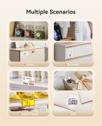 Niimbot B21S PRO Siyah Termal Etiket Yazıcı (300 DPI) - 4