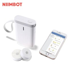 Niimbot D11 Beyaz Termal Etiket Yazıcı - 3