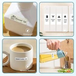 Niimbot D110 Mavi Termal Etiket Yazıcı - 4