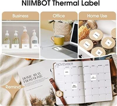 Niimbot PL20x15mm 355 Adet Sarı Etiket (M2) - 3