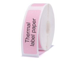 Niimbot T12x40mm 160 Adet Pembe Etiket ( D11, D110, D101, H1S) - Niimbot
