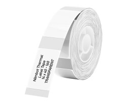 Niimbot T14x28mm 165 Adet Şeffaf Etiket (D11,D110,D101,H1S) Transparent - Niimbot