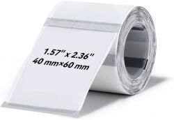 Niimbot T40x60mm 125 adet Beyaz Etiket (B1,B21S,B3S) - Niimbot