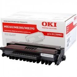 OKI MB260 (01239901) ORJİNAL SİYAH TONER - OKI