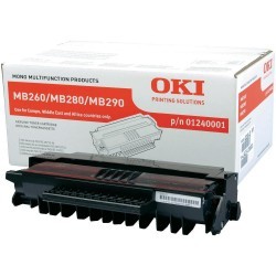 OKI - OKI MB260 (01240001) ORJİNAL SİYAH TONER YÜK. KAP.