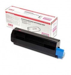 OKI - OKI C-5510 (42127493) ORJİNAL KIRMIZI TONER YÜK. KAP.