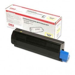 OKI - OKI C5250-C5450-C5510 (42804570) ORJİNAL SARI TONER STD.