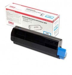 OKI - OKI C5250-C5450-C5510 (42804572) ORJİNAL MAVİ TONER STD.