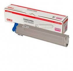 OKI - OKI C-9600-9650-9800-9850 (42918962) ORJİNAL KIRMIZI TONER