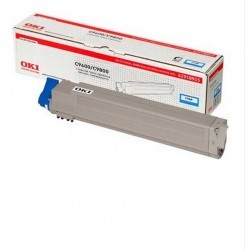 OKI - OKI C-9600-9650-9800-9850 (42918963) ORJİNAL MAVİ TONER