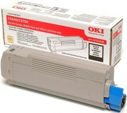 OKI - OKI C5600/C5700 (43324440) ORJİNAL SİYAH TONER