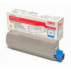 OKI - OKI C5600/C5700 (43381923) ORJİNAL MAVİ TONER