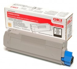 OKI - OKI C5600/C5700 (43324440) ORJİNAL SİYAH TONER