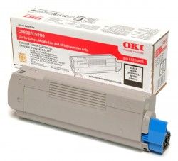 OKI C5600/C5700 (43324440) ORJİNAL SİYAH TONER