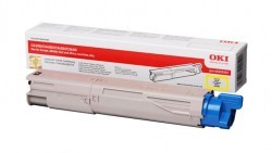OKI C3300 / C3400 / C3450 43459441 ORJİNAL SARI TONER STD. - OKI