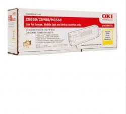 OKI C-5850-5950-MC560 (43865741) ORJİNAL SARI TONER - 1