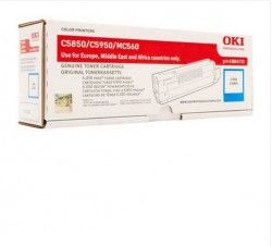 OKI C-5850-5950-MC560 (43865743) ORJİNAL MAVİ TONER - 1