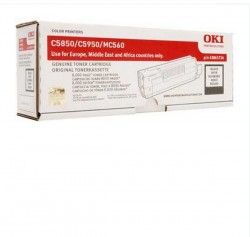 OKI C-5850-5950-MC560 (43865744) ORJİNAL SİYAH TONER - 1