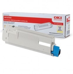 OKI - OKI C810/C830 (44059117) ORJİNAL SARI TONER