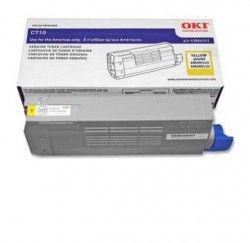 OKI C710/711/711WT (44318621) ORJİNAL SARI TONER