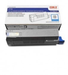 OKI C710/711/711WT (44318623) ORJİNAL MAVİ TONER - OKI
