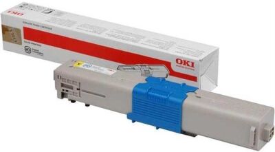 OKI C332 MC363 46508733 Sarı Yüksek Kapasite Orijinal Toner - 1