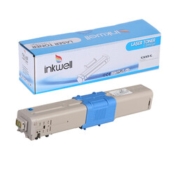 OKI C332 / MC363 46508735 MAVİ MUADIL TONER 3,000 SAYFA - OKI
