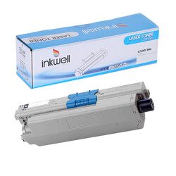 OKI C332 / MC363 46508736 SİYAH MUADIL TONER 3,500 SAYFA - OKI