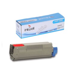 OKI - Oki C532 Yüksek Kapasiteli Kırmızı Muadil Toner 46490630