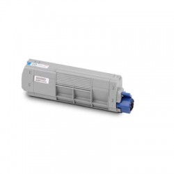 OKI - OKI C610 (44315323) Mavi Muadil Toner